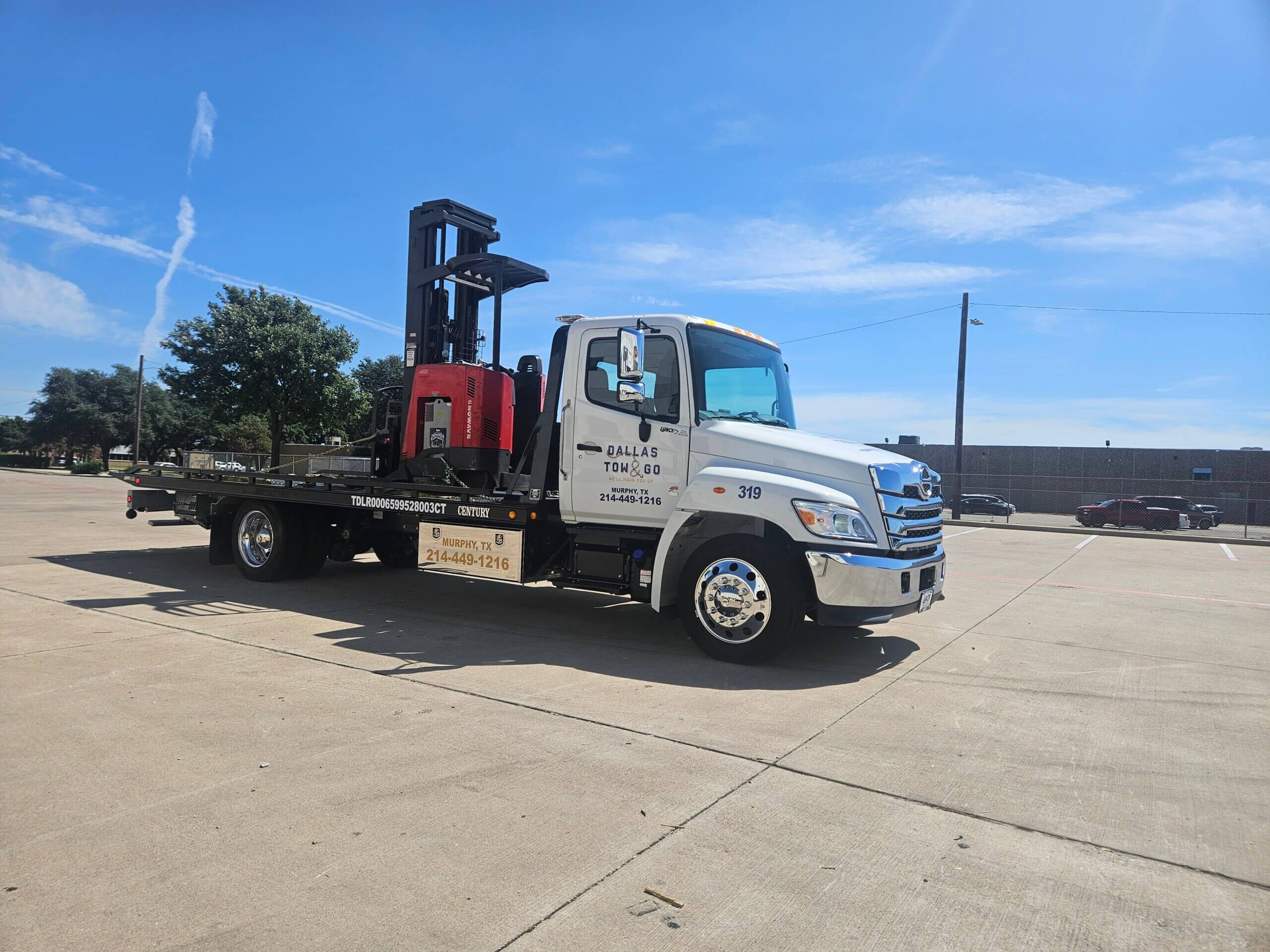 forklift & equipment towing