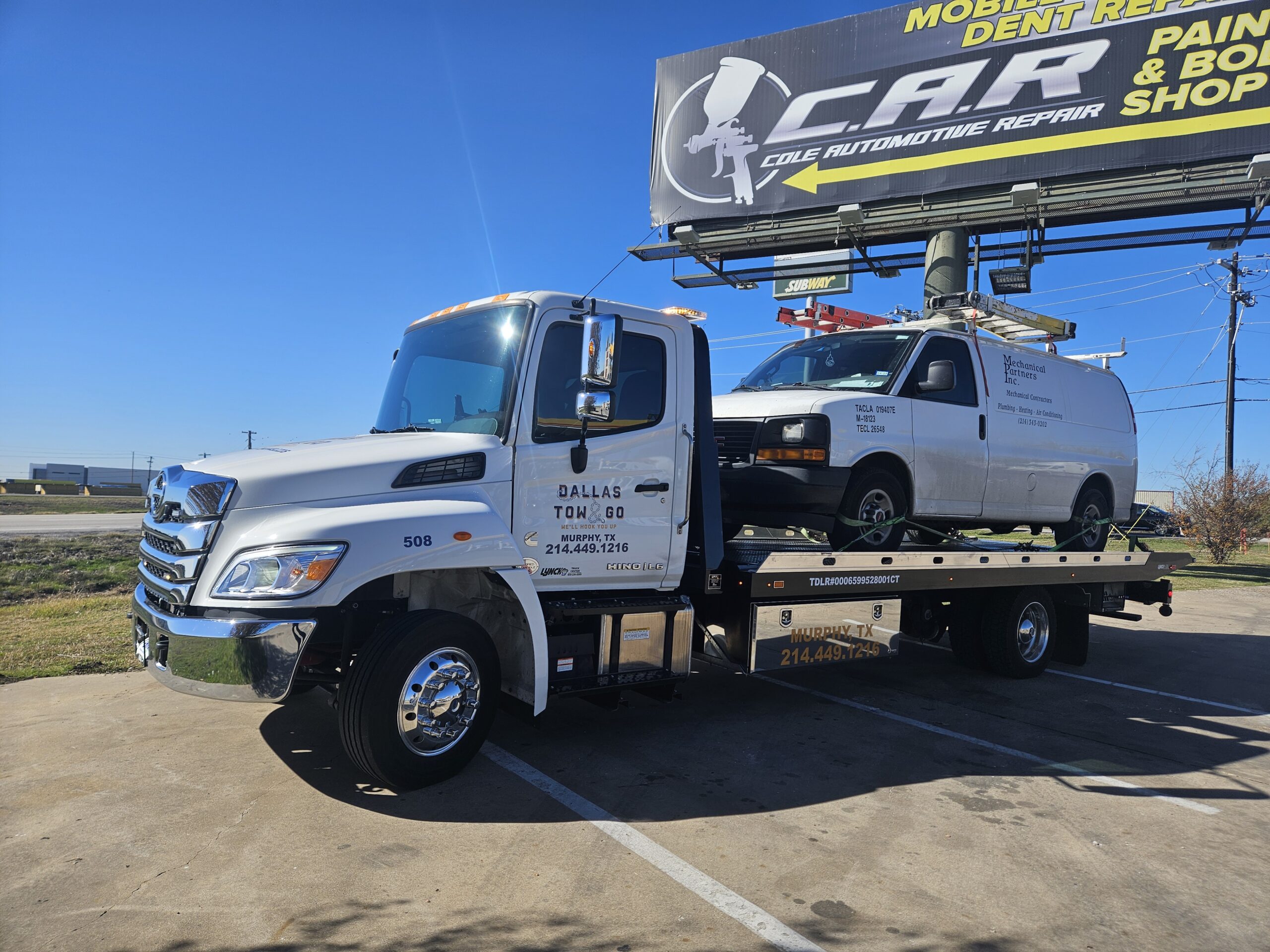 No.1 Best Towing Service in Allen TX - Dallas Tow & Go