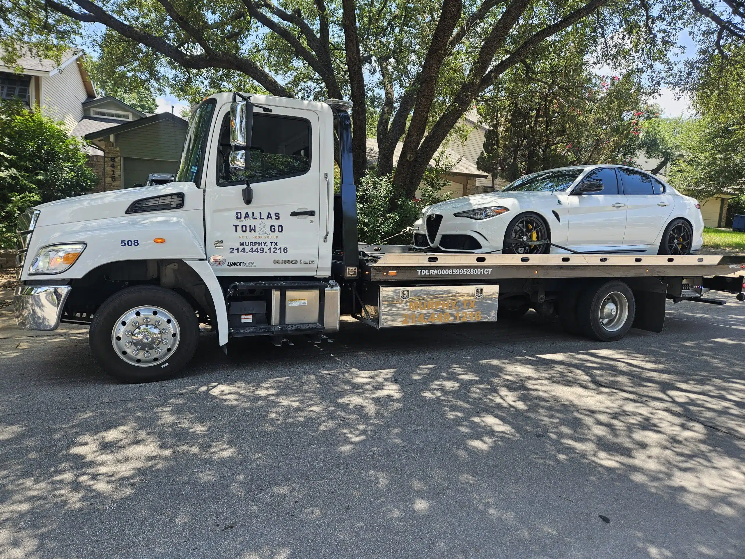 Towing Service in Sachse TX - Dallas Tow & Go