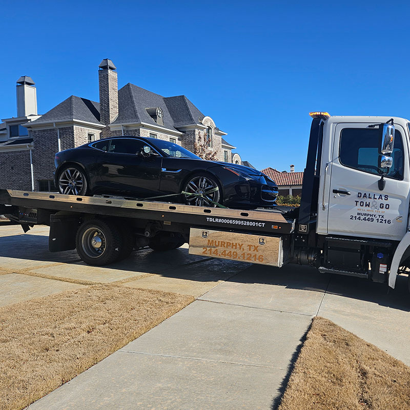 flatbed towing