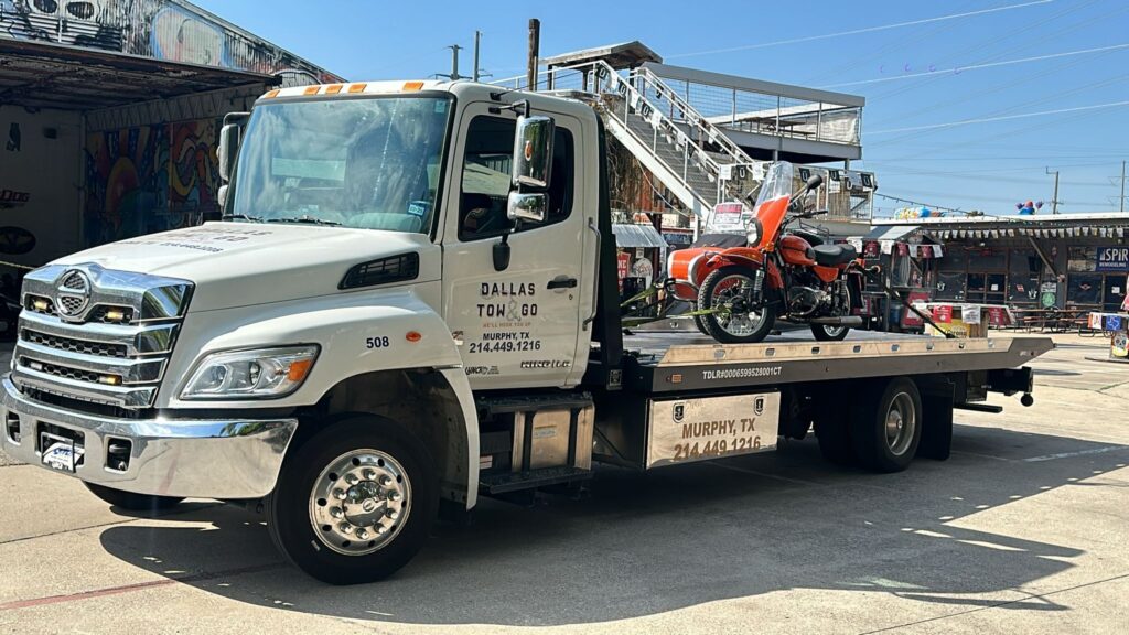 Dallas Motorcycle Towing Service - Dallas Tow & Go