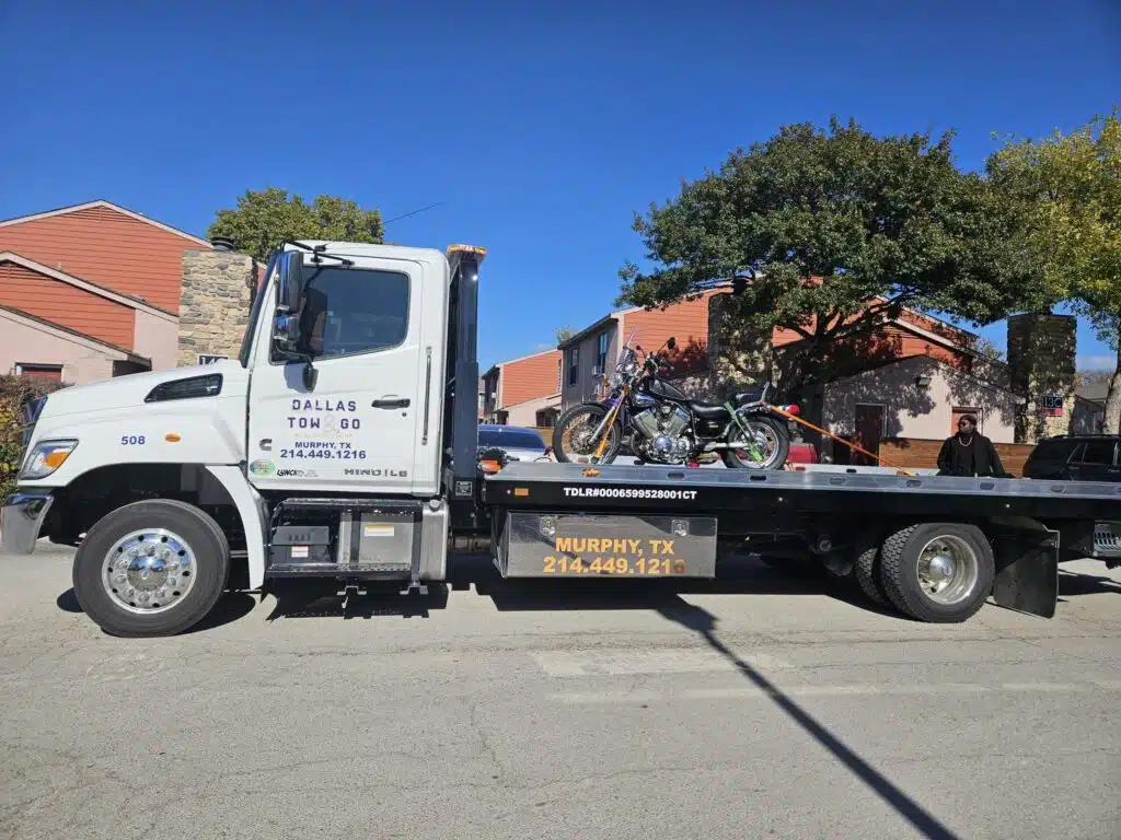 Dallas Motorcycle Towing Service - Dallas Tow & Go