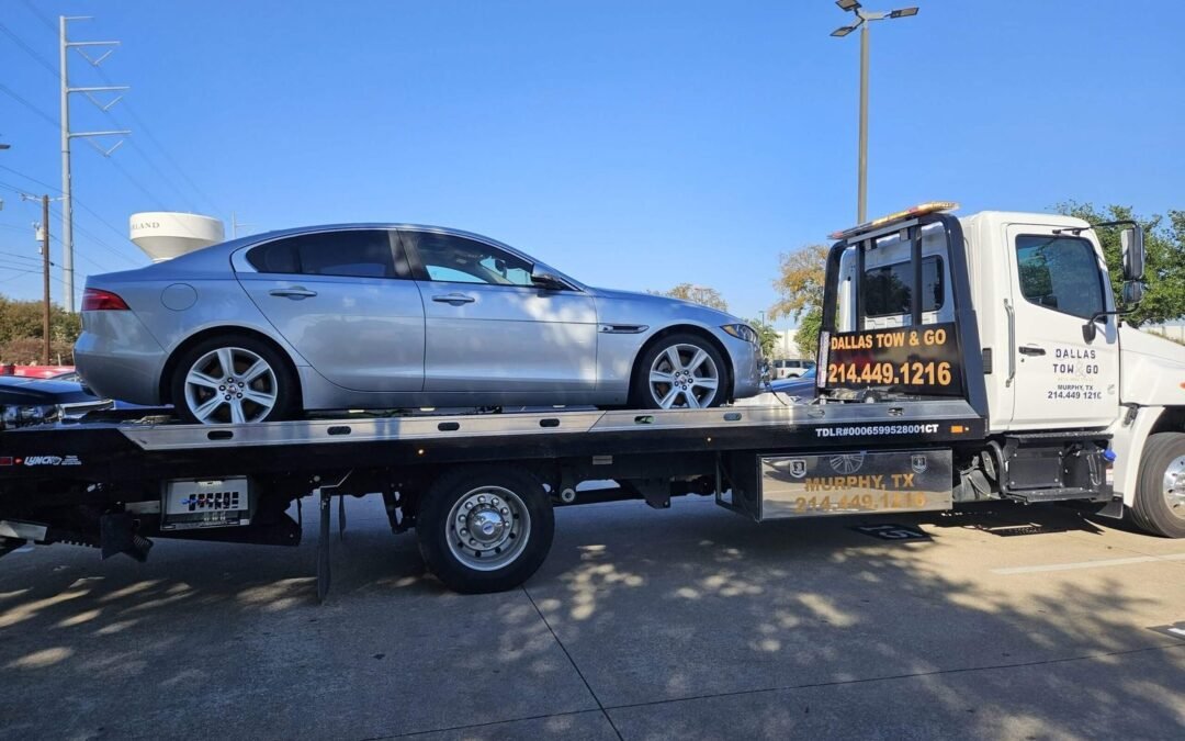 How Reliable is Flat Bed Towing Service in Garland for Night Calls?