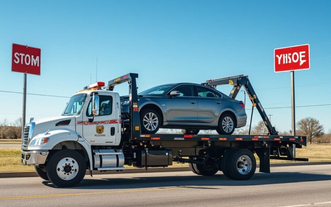 How Does a Wrecker Service Recover Vehicles With Locked Wheels After an Accident?